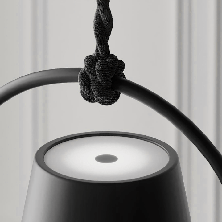 Hanglamp Bohemian met Touwophanging en Touch Dimmer voor Binnen en Buiten