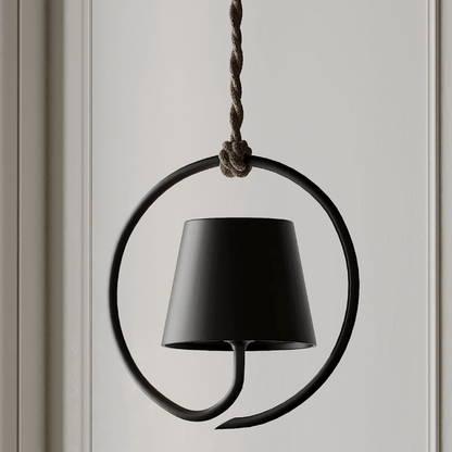 Hanglamp Bohemian met Touwophanging en Touch Dimmer voor Binnen en Buiten