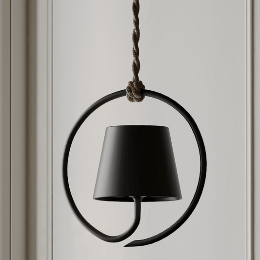 Hanglamp Bohemian met Touwophanging en Touch Dimmer voor Binnen en Buiten