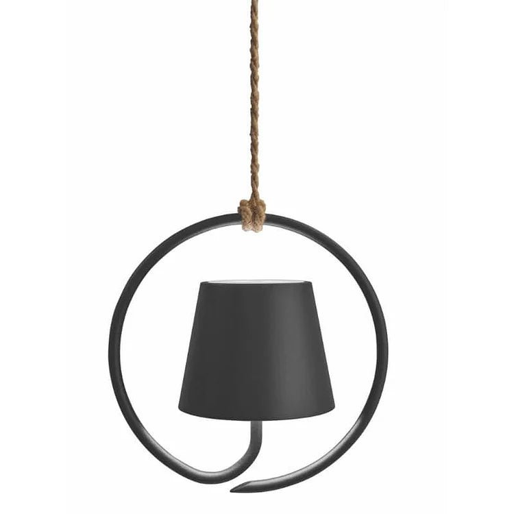 Hanglamp Bohemian met Touwophanging en Touch Dimmer voor Binnen en Buiten
