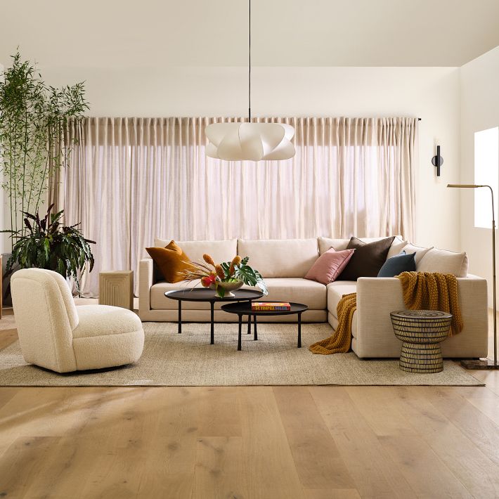 Hanglamp Bohemian met Wolkvormige Kap en Verstelbare Kabel