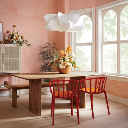 Hanglamp Bohemian met Wolkvormige Kap en Verstelbare Kabel