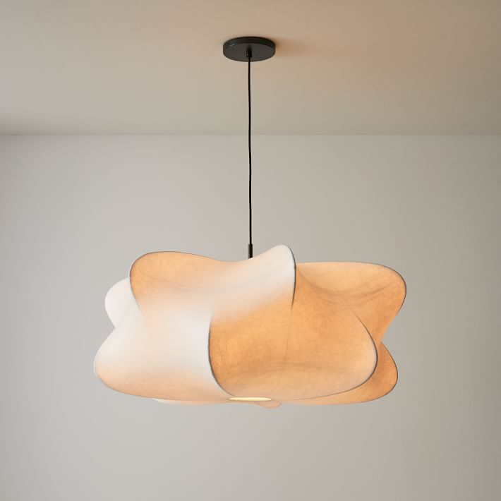 Hanglamp Bohemian met Wolkvormige Kap en Verstelbare Kabel