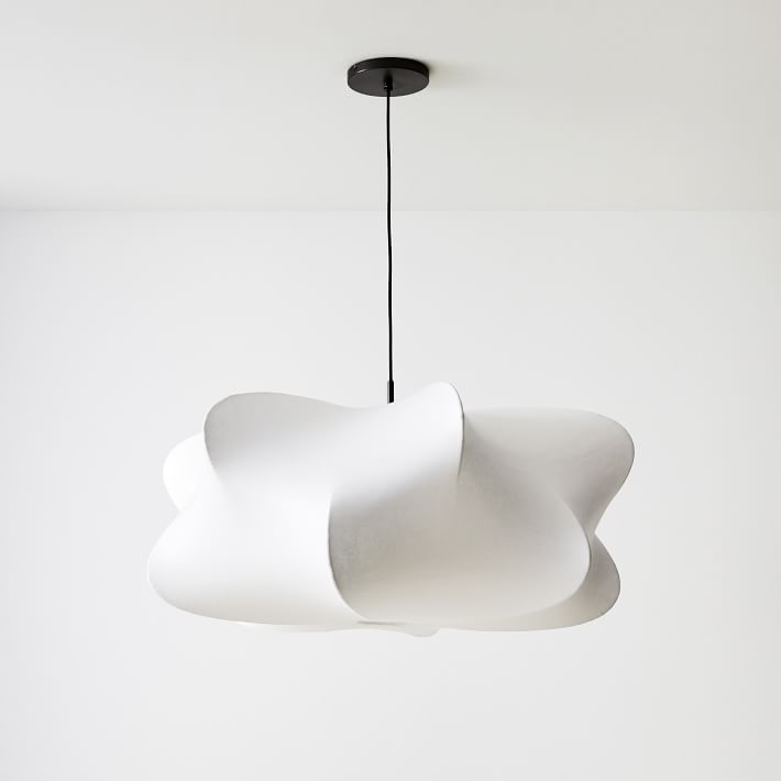 Hanglamp Bohemian met Wolkvormige Kap en Verstelbare Kabel