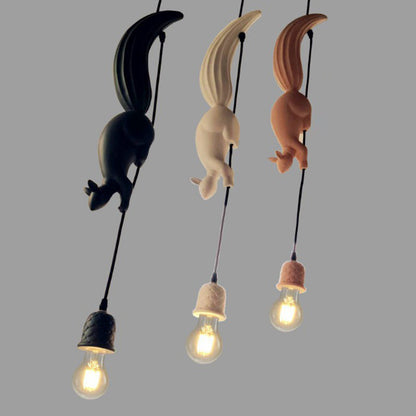 Hanglamp Eekhoorn met Dennenappel Fitting Art Deco Stijl