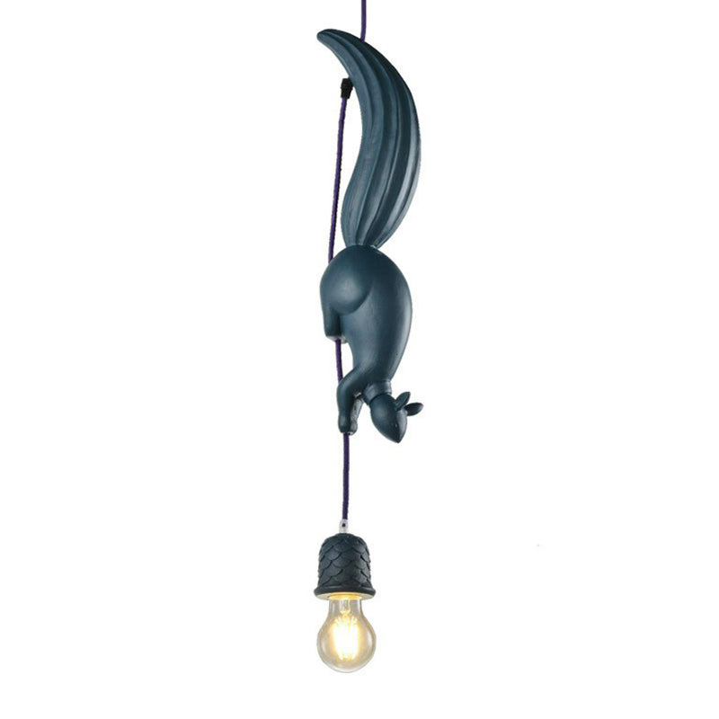 Hanglamp Eekhoorn met Dennenappel Fitting Art Deco Stijl