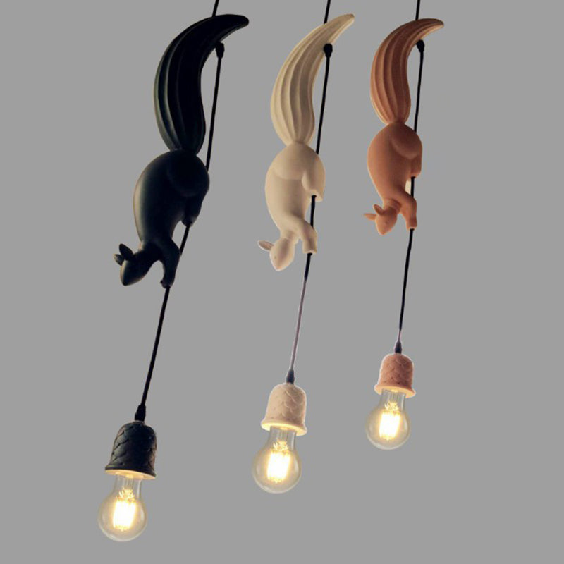 Hanglamp Eekhoorn met Dennenappel Fitting Art Deco Stijl