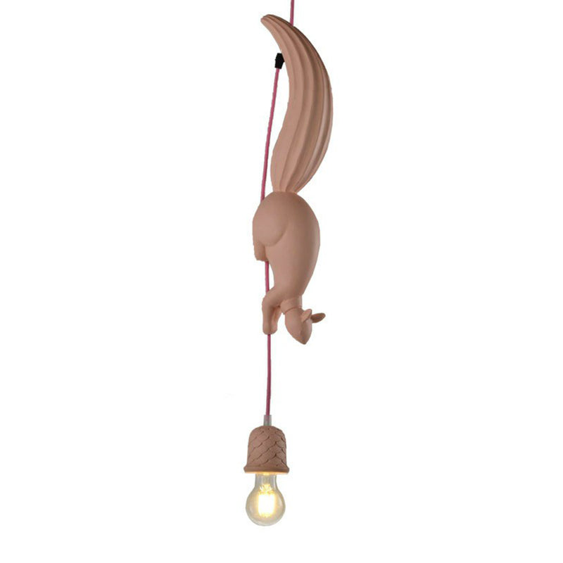 Hanglamp Eekhoorn met Dennenappel Fitting Art Deco Stijl
