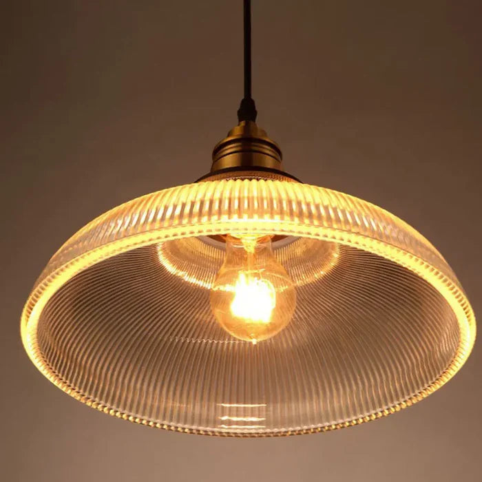 Hanglamp Glazen Kap Modern met Lichteffect voor Eetkamer en Woonkamer