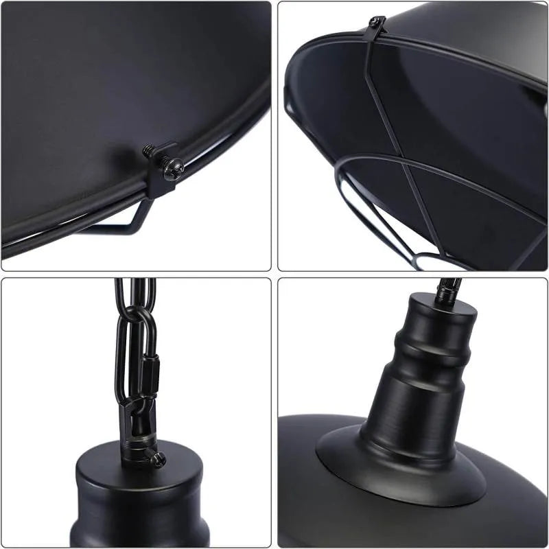 Hanglamp Industrieel Retro met Draadkooi en Verstelbare Hoogte