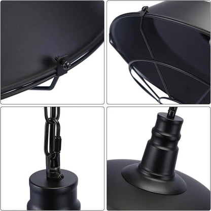 Hanglamp Industrieel Retro met Draadkooi en Verstelbare Hoogte