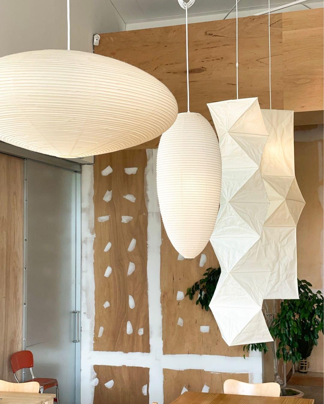 Hanglamp Japandi Washi Papier met Ovale Kap en Verstelbare Kabel