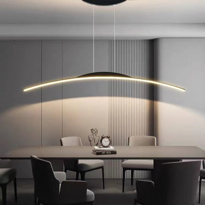 Hanglamp Minimalistisch Gebogen LED met Afstandsbediening