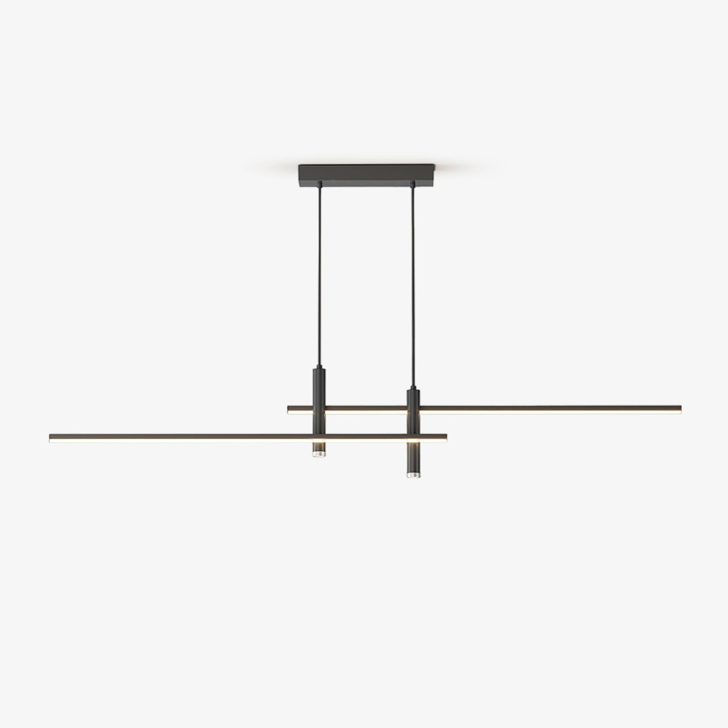 Hanglamp Minimalistisch LED Dimbaar met Kruisvormige Lijnstructuur en Verstelbare Hoogte