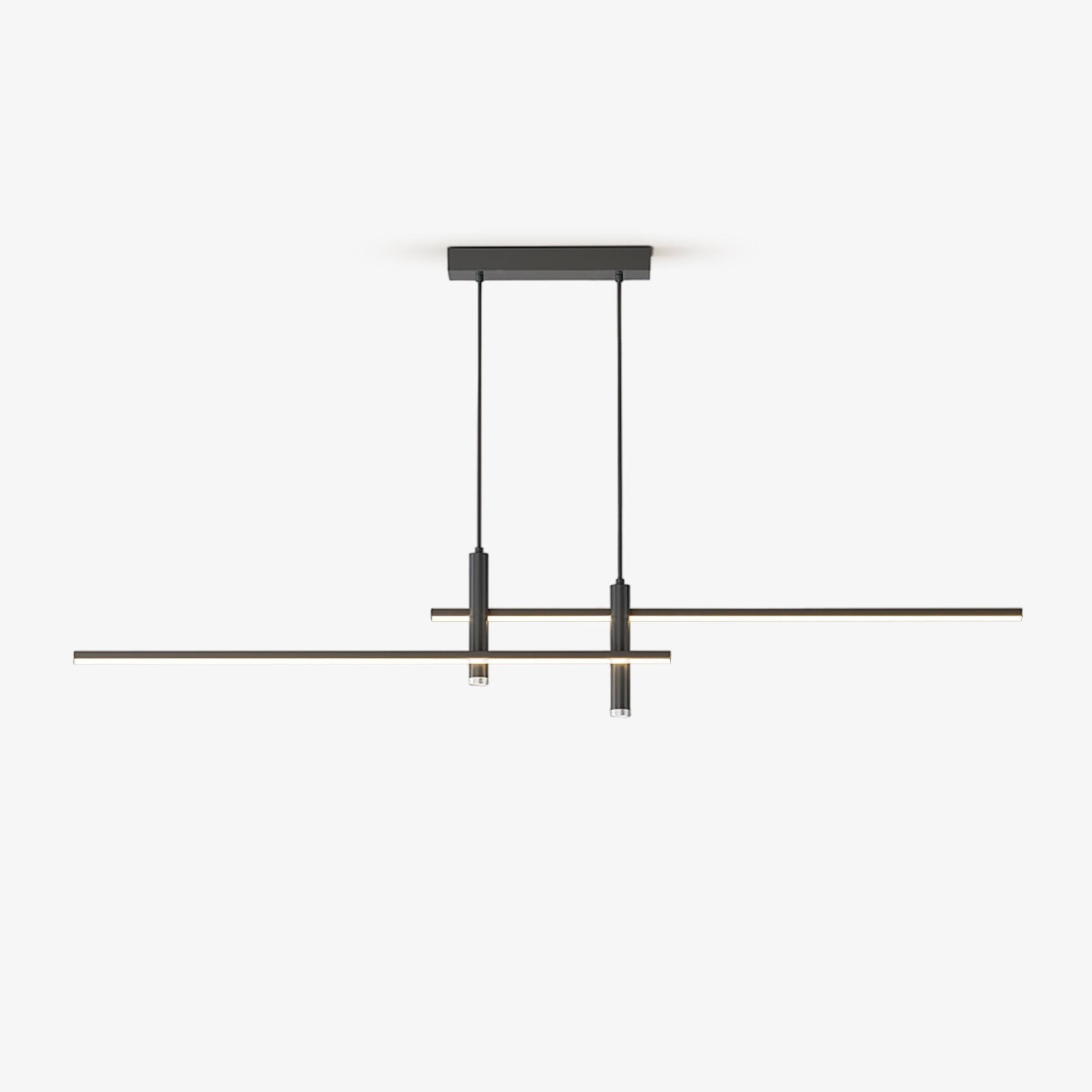 Hanglamp Minimalistisch LED Dimbaar met Kruisvormige Lijnstructuur en Verstelbare Hoogte