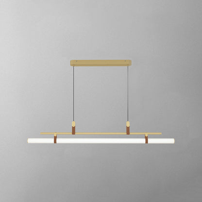 Hanglamp Minimalistisch met Buisvormige LED Lichtbron en Verstelbare Hoogte