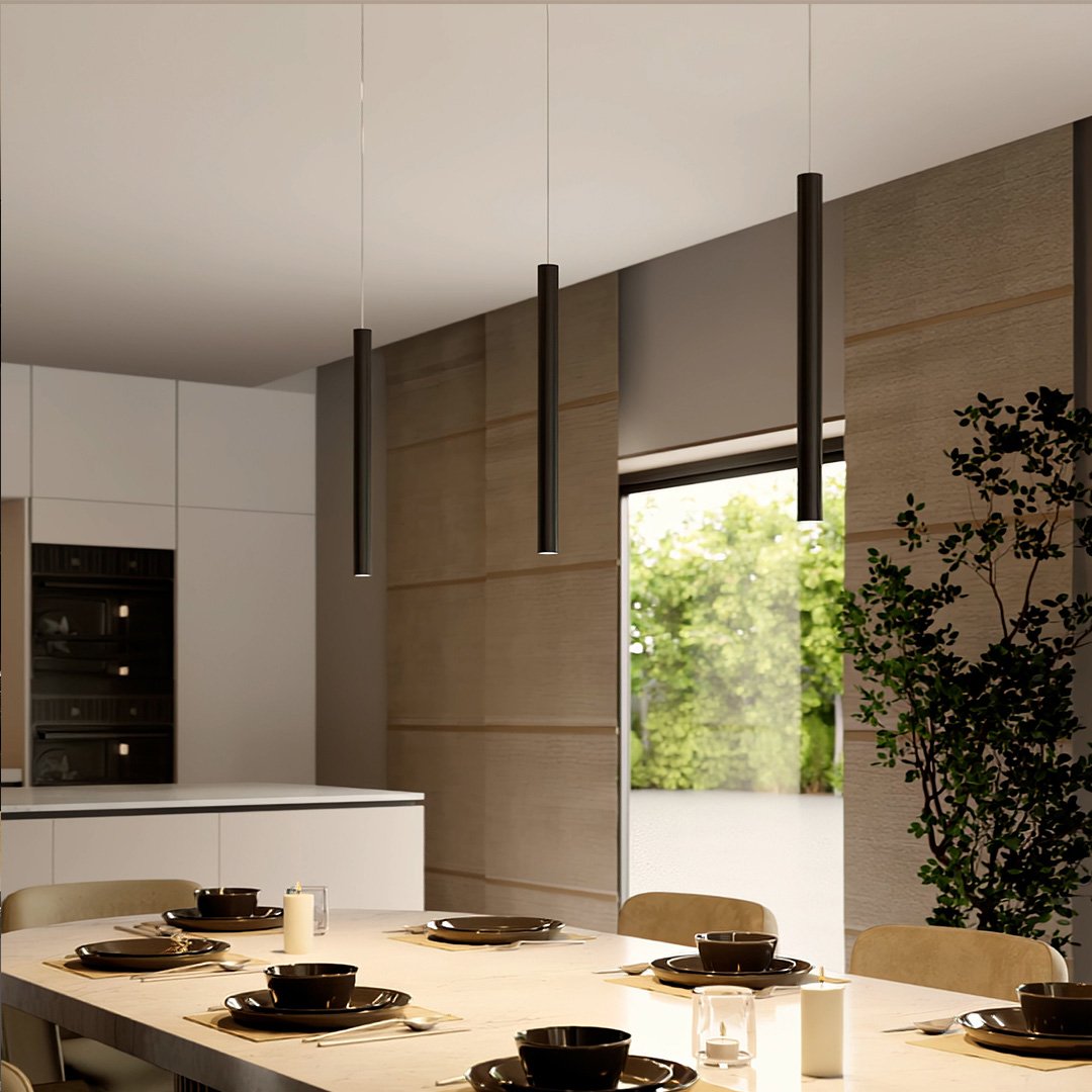 Hanglamp Minimalistisch met Cilindervorm en Geïntegreerde LED