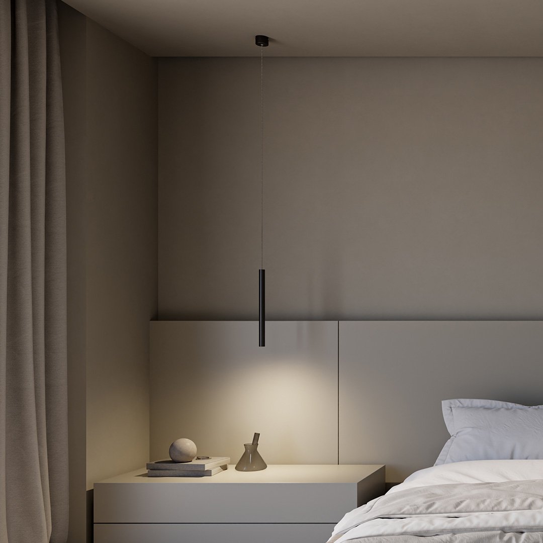 Hanglamp Minimalistisch met Cilindervorm en Geïntegreerde LED