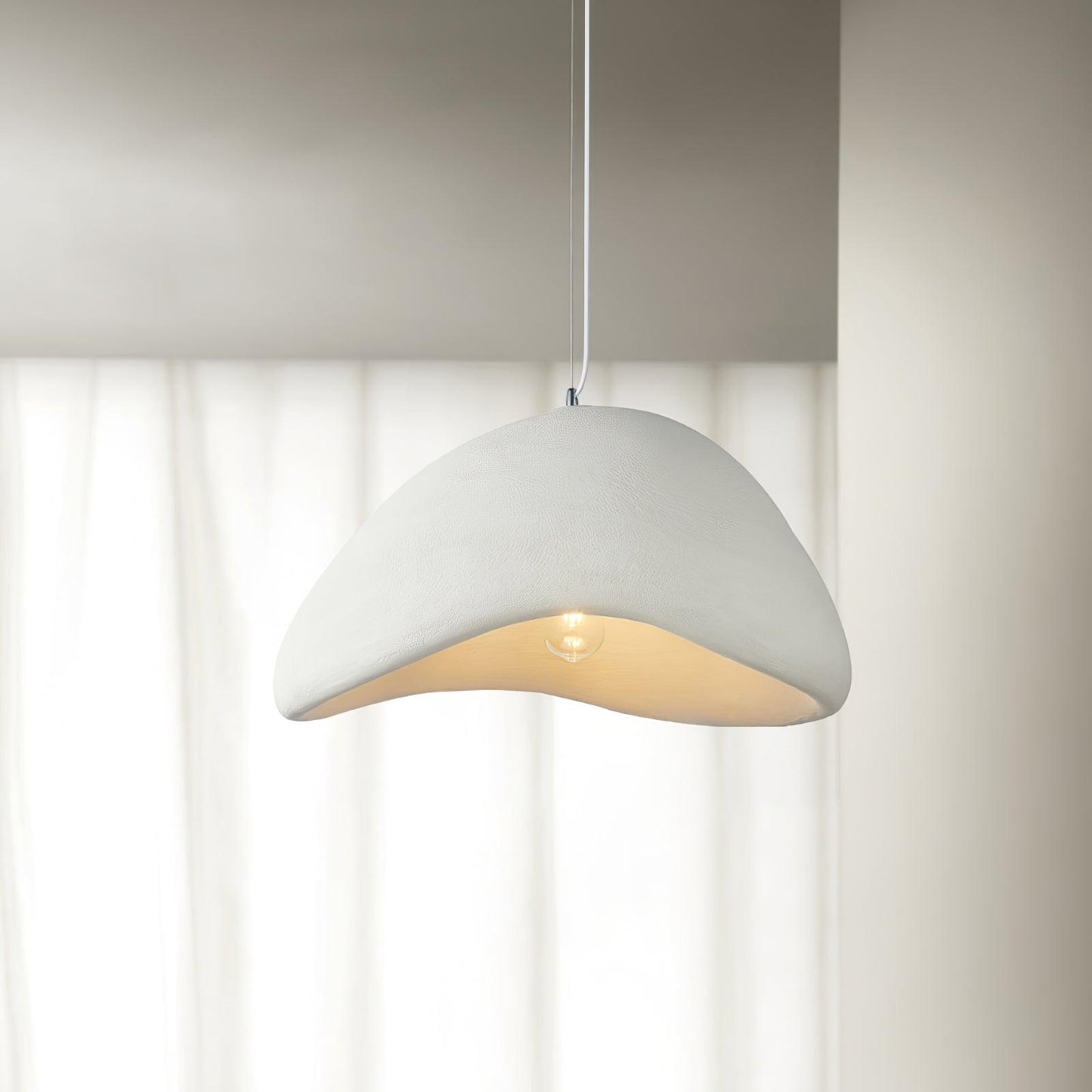 Hanglamp Minimalistisch met Organische Koepelvorm en Verstelbare Hoogte ##POS:11##