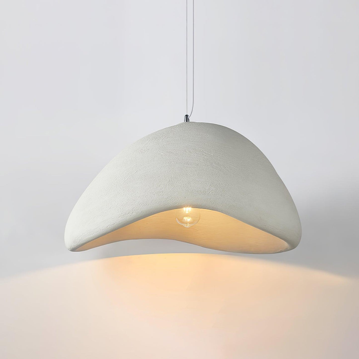 Hanglamp Minimalistisch met Organische Koepelvorm en Verstelbare Hoogte ##POS:13##