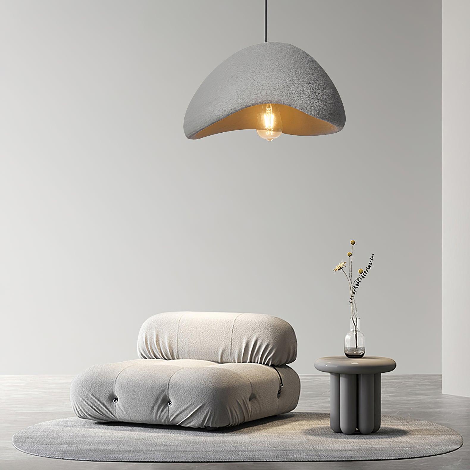 Hanglamp Minimalistisch met Organische Koepelvorm en Verstelbare Hoogte ##POS:4##