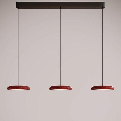 Hanglamp Minimalistisch met Ronde Schijfkap en Verstelbare Hoogte