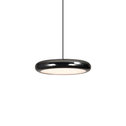 Hanglamp Minimalistisch met Ronde Schijfkap en Verstelbare Hoogte ##POS:11##