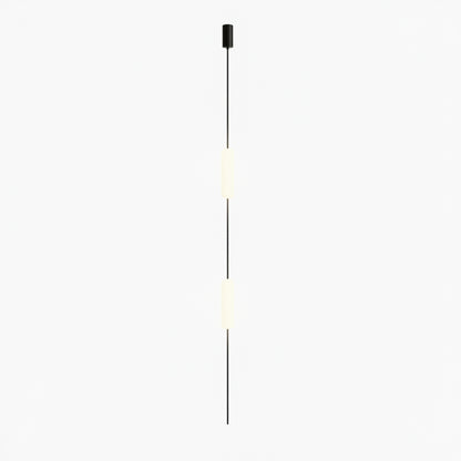 Hanglamp Minimalistisch met Verticale LED Cilinders en Verstelbare Hoogte