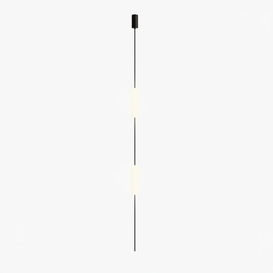 Hanglamp Minimalistisch met Verticale LED Cilinders en Verstelbare Hoogte