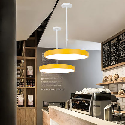 Hanglamp Minimalistisch Rond met Geïntegreerde LED en Verstelbare Hoogte