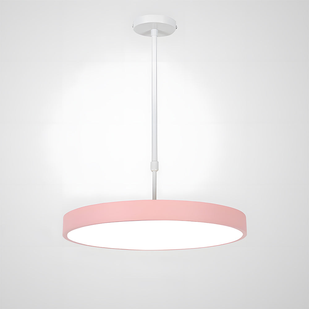 Hanglamp Minimalistisch Rond met Geïntegreerde LED en Verstelbare Hoogte