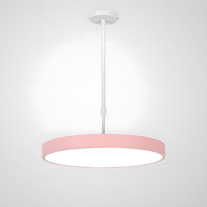 Hanglamp Minimalistisch Rond met Geïntegreerde LED en Verstelbare Hoogte