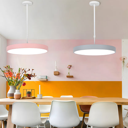 Hanglamp Minimalistisch Rond met Geïntegreerde LED en Verstelbare Hoogte