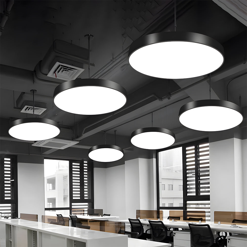 Hanglamp Minimalistisch Rond met Geïntegreerde LED en Verstelbare Hoogte