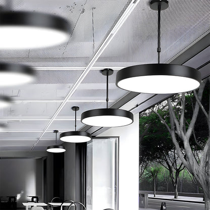 Hanglamp Minimalistisch Rond met Geïntegreerde LED en Verstelbare Hoogte