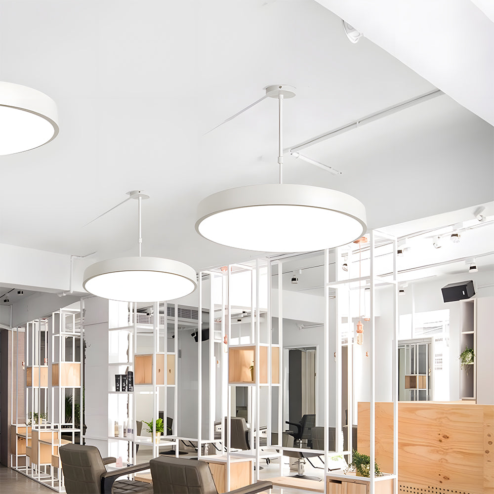 Hanglamp Minimalistisch Rond met Geïntegreerde LED en Verstelbare Hoogte