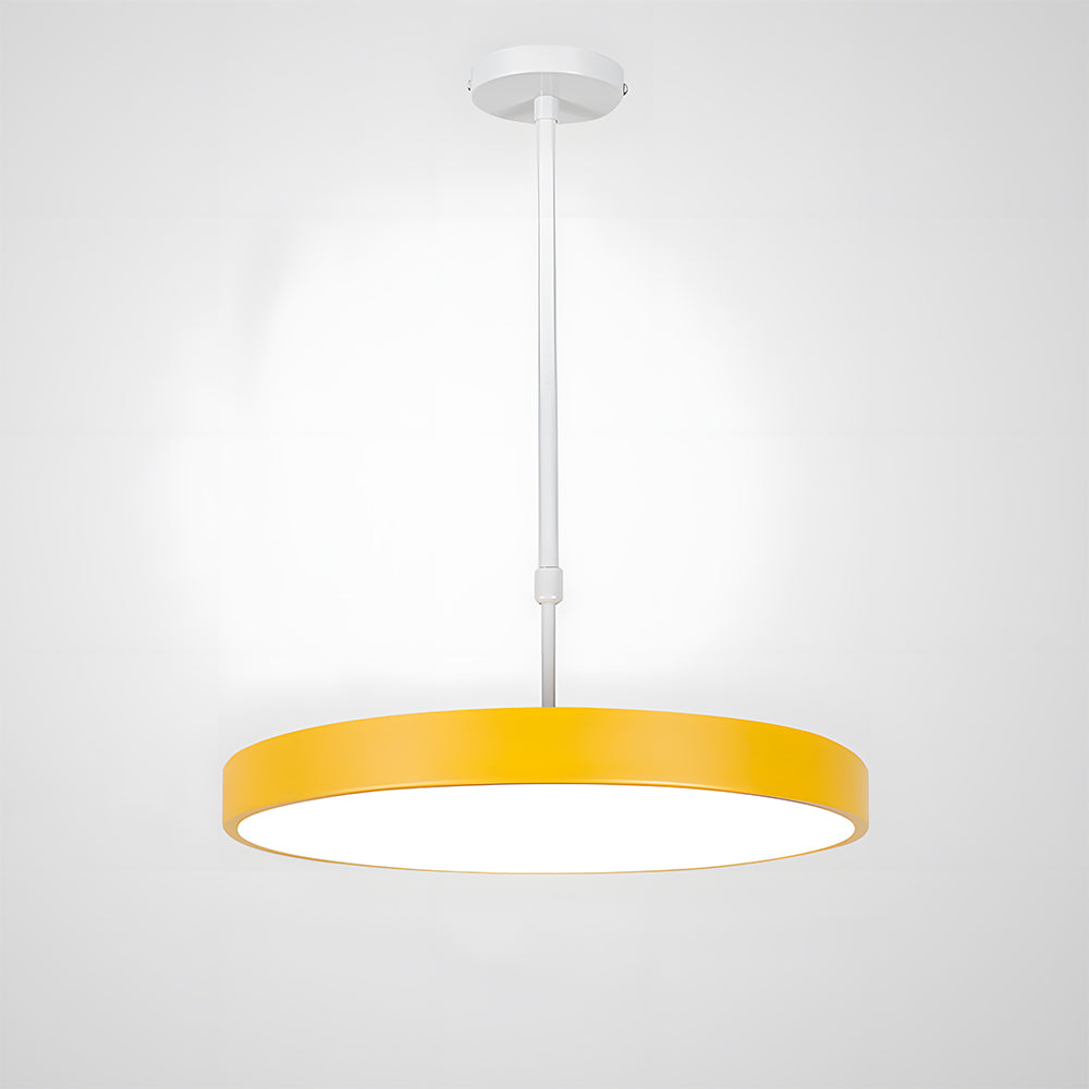 Hanglamp Minimalistisch Rond met Geïntegreerde LED en Verstelbare Hoogte