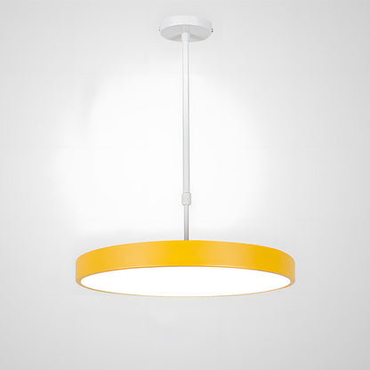Hanglamp Minimalistisch Rond met Geïntegreerde LED en Verstelbare Hoogte