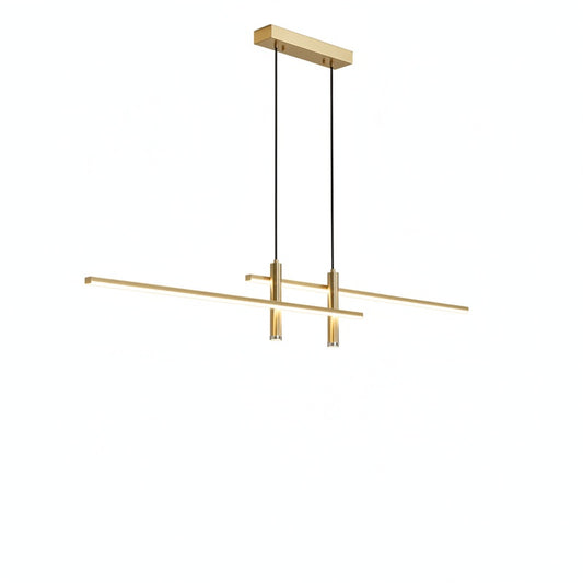 Hanglamp Modern Lineair LED met Afstandsbediening en Dimfunctie