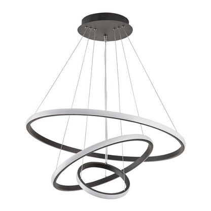 Hanglamp Modern met 3 Ringen en Verstelbare Hoogte