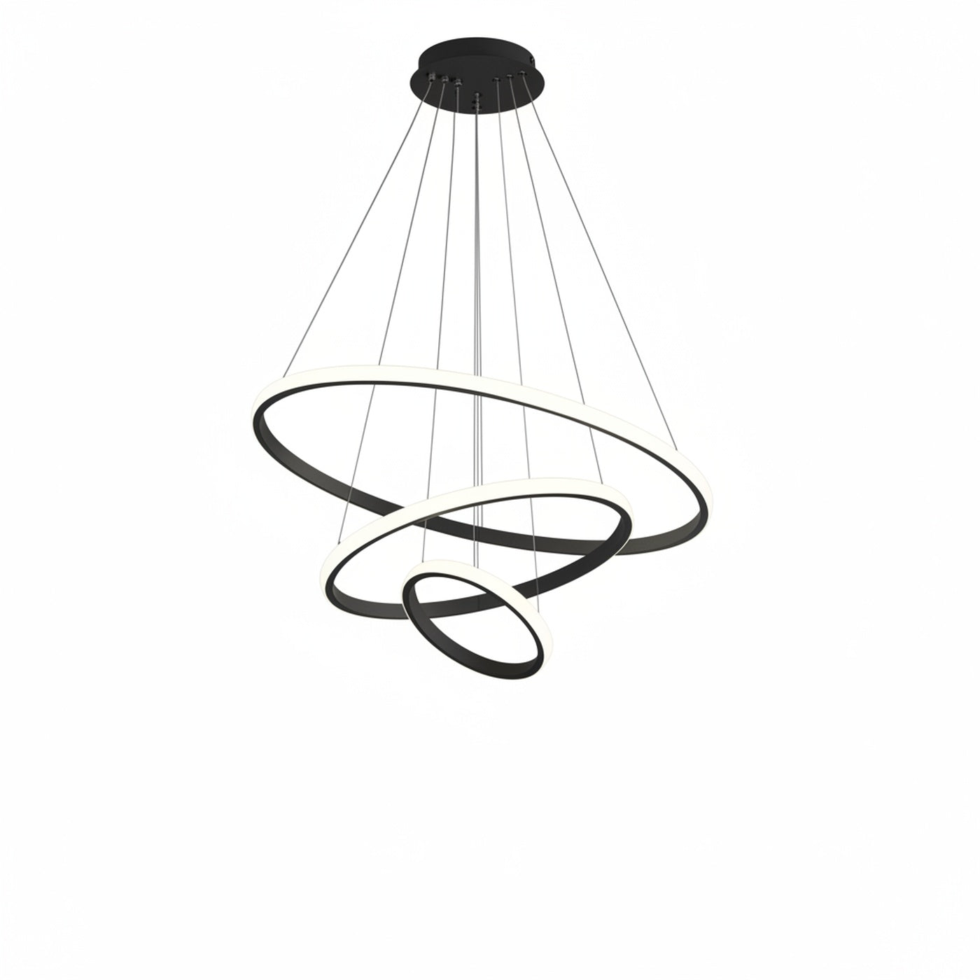 Hanglamp Modern met Drie Ringen en Geïntegreerde LED