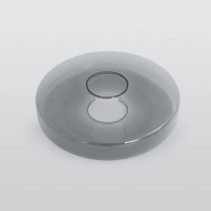 Hanglamp Modern met Gelaagde Glazen Kap en Verstelbare Hoogte