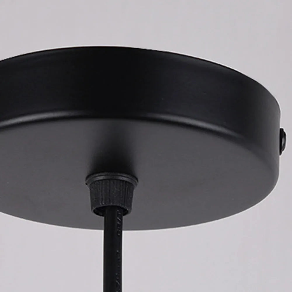 Hanglamp Modern met Glazen Bol Kap en Verstelbare Hoogte