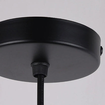 Hanglamp Modern met Glazen Bol Kap en Verstelbare Hoogte