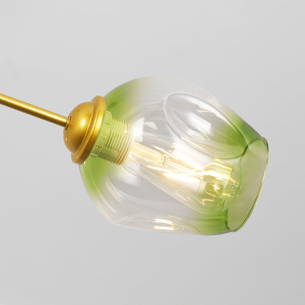 Hanglamp Modern met Glazen Bollen en Vertakte Armen