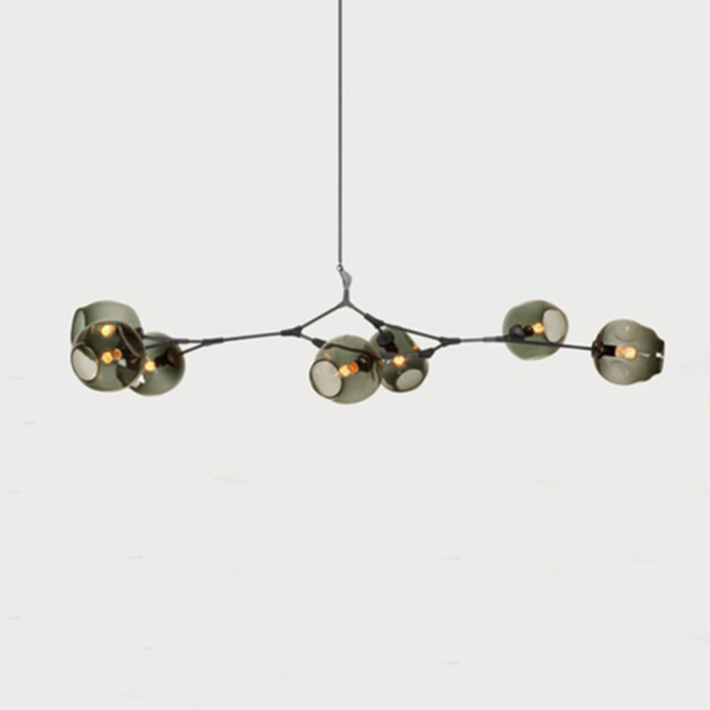 Hanglamp Modern met Glazen Bollen en Vertakte Armen