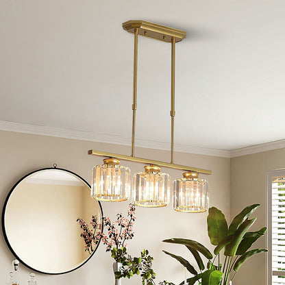 Hanglamp Modern met Glazen Kappen en Verstelbare Hoogte ##POS:22##