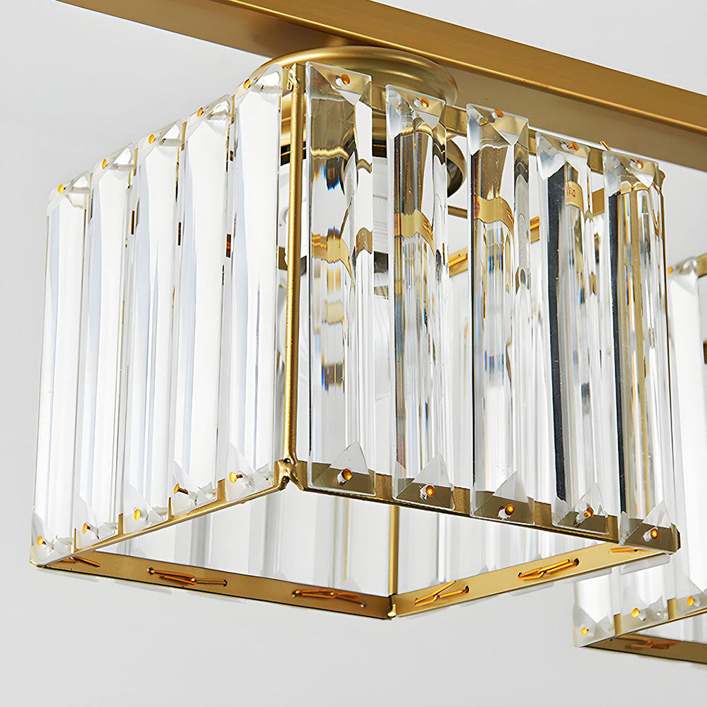 Hanglamp Modern met Glazen Kappen en Verstelbare Hoogte ##POS:25##