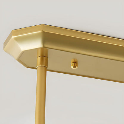 Hanglamp Modern met Glazen Kappen en Verstelbare Hoogte ##POS:27##