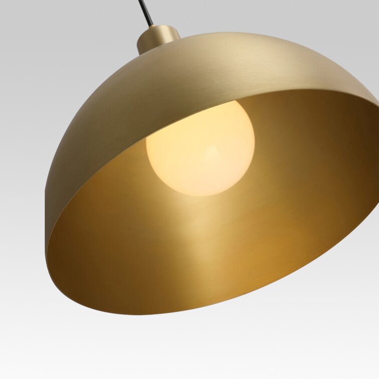 Hanglamp Modern met Koepelvormige Kap en Verstelbare Hoogte
